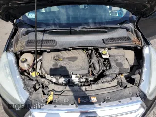 2017 Ford Escape SE with VIN 1FMCU9GD6HUD14508, listed as a Copart auction lot 49112575 with 77,668 mi miles and Salvage Title. Bid and sale history available at DreamBid. Image 12.