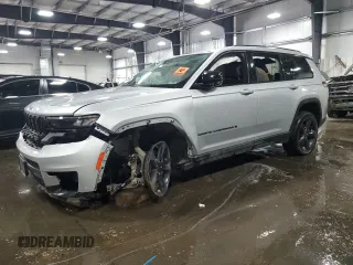 2023 Jeep Grand Cherokee Altitude with VIN 1C4RJKAG6P8881651, listed as a Copart auction lot 55986725 with 49,631 mi miles and Salvage title. Bid and sale history available at DreamBid. Image 1.