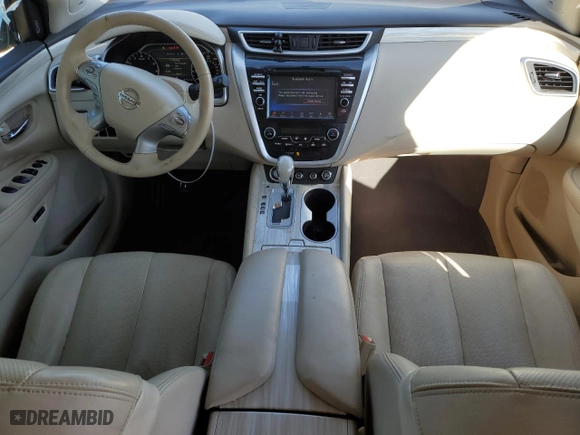 2017 Nissan Murano SL with VIN 5N1AZ2MG7HN106839, listed as a Copart auction lot 88459855 with 126,367 mi miles and Salvage Title. Bid and sale history available at carsss.com. Image 8.