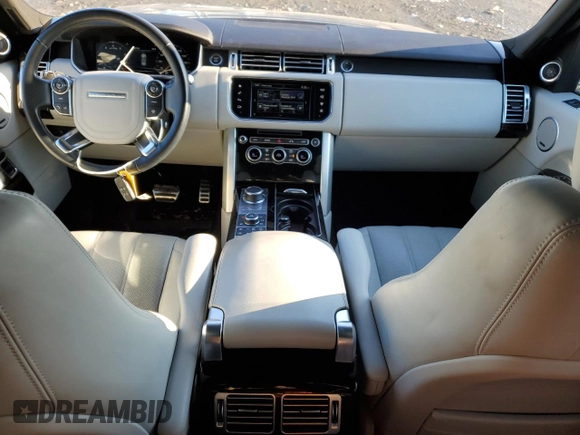 2016 Land Rover Range Rover Supercharged z VIN SALGS2EF1GA317073, wystawiony jako Copart lot #86281434 z przebiegiem 35 514 mil mil oraz Szkoda całkowita • Salvage title. Historia ofert i sprzedaży dostępna na DreamBid. Obrazek 8.