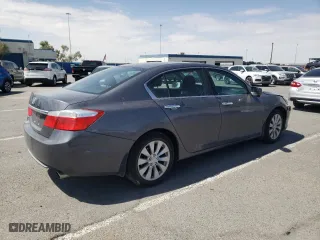 2014 Honda Accord Sedan EX with VIN 1HGCR2F74EA240433, listed as a Copart auction lot 67001824 with 107,605 mi miles and Salvage Title. Bid and sale history available at carsss.com. Image 3.