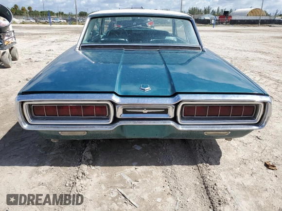 1965 Ford Thunderbird with VIN 5Y83Z168315, listed as a Copart auction lot 67910134 with 60,274 mi miles and Clean Title. Bid and sale history available at DreamBid. Image 6.