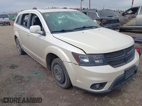 2015 Dodge Journey Crossroad with VIN 3C4PDDGG6FT601017, listed as a Copart auction lot 55485625 with 102,698 mi miles and Salvage title. Bid and sale history available at DreamBid. Image 10.