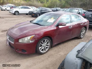 2011 Nissan Maxima 3.5 SV with VIN 1N4AA5AP0BC836201, listed as a IAAI auction lot 41507377 with 237,803 mi miles. Bid and sale history available at carsss.com. Image 2.