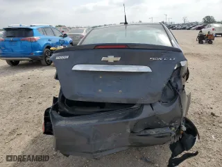 2013 Chevrolet Sonic LT with VIN 1G1JC5SH1D4141906, listed as a Copart auction lot 51786685 with 180,937 mi miles and Salvage Title. Bid and sale history available at carsss.com. Image 6.