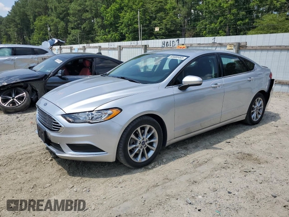 2017 Ford Fusion SE with VIN 3FA6P0H76HR237374, listed as a Copart auction lot 65680465 with 125,867 mi miles and Salvage title. Bid and sale history available at DreamBid. Image 1.