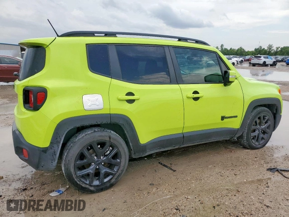 2017 Jeep Renegade Latitude с VIN ZACCJABB3HPF90893, выставлен на аукционе Copart как лот 58820295 с пробегом 59 678 миль миль и Списание • Salvage title. История ставок и продаж доступна на DreamBid. Изображение 3.