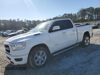 2022 Ram 1500 Big Horn z VIN 1C6RREBG2NN383204, wystawiony jako Copart lot #88644635 z przebiegiem 45 182 mil mil oraz Szkoda całkowita • Salvage title. Historia ofert i sprzedaży dostępna na DreamBid. Obrazek 1.