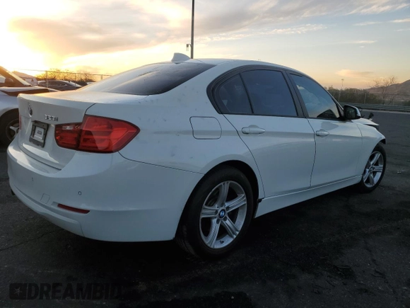 2015 BMW 3 Series 328i with VIN WBA3C1C53FK123089, listed as a Copart auction lot 50624205 with 103,979 mi miles and Salvage Title. Bid and sale history available at carsss.com. Image 3.