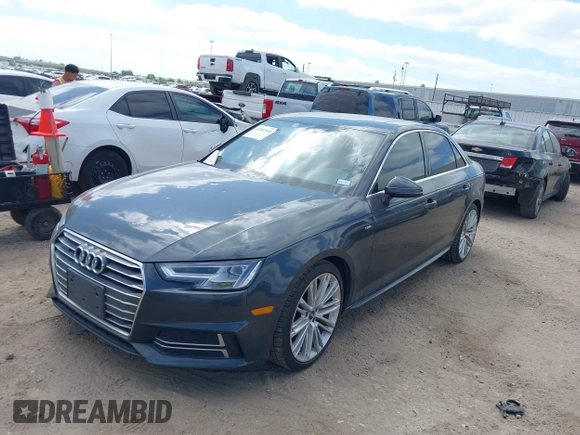 2017 Audi A4 Premium Plus with VIN WAUENAF44HN038026, listed as a IAAI auction lot 42007040 with 152,915 mi miles and . Bid and sale history available at DreamBid. Image 18.