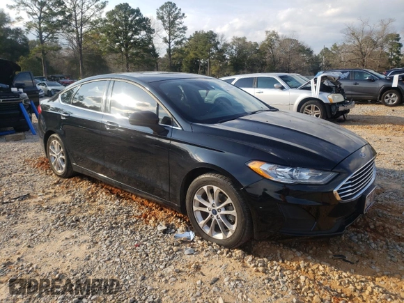 2020 Ford Fusion SE with VIN 3FA6P0HDXLR150849, listed as a Copart auction lot 47095655 with 84,206 mi miles and Salvage Title. Bid and sale history available at DreamBid. Image 4.