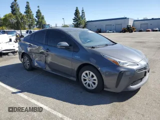 2022 Toyota Prius L Eco with VIN JTDKAMFU5N3165944, listed as a Copart auction lot 49791275 with 80,385 mi miles and Salvage Title. Bid and sale history available at DreamBid. Image 4.