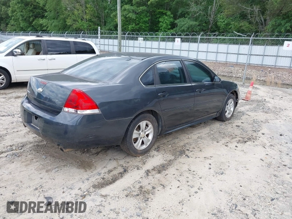 2014 Chevrolet Impala LS with VIN 2G1WA5E32E1176186, listed as a IAAI auction lot 42184688 with Not Provided miles and . Bid and sale history available at DreamBid. Image 4.