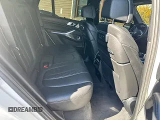 2021 BMW X5 M50i with VIN 5UXJU4C09M9H07838, listed as a Copart auction lot 47020525 with 57,200 mi miles and Clean Title. Bid and sale history available at carsss.com. Image 6.