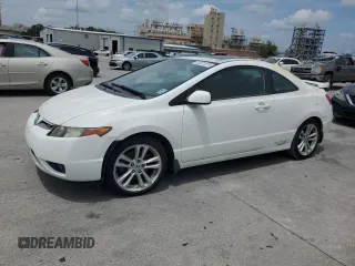 2006 Honda Civic Si z VIN 2HGFG21586H712483, wystawiony jako Copart lot #54871075 z przebiegiem Nie podano mil oraz Szkoda całkowita • Salvage title. Historia ofert i sprzedaży dostępna na DreamBid. Obrazek 1.