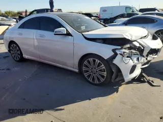 2018 Mercedes-Benz CLA 250 with VIN WDDSJ4EB0JN645166, listed as a Copart auction lot 72742003 with 95,478 mi miles and . Bid and sale history available at DreamBid. Image 4.