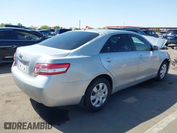 2010 Toyota Camry with VIN 4T4BF3EK3AR053872, listed as a IAAI auction lot 41956681 with 216,477 mi miles and . Bid and sale history available at DreamBid. Image 4.