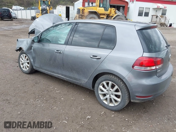 2012 Volkswagen Golf with VIN WVWDB7AJ8CW337836, listed as a IAAI auction lot 41952081 with 166,993 mi miles and . Bid and sale history available at DreamBid. Image 3.