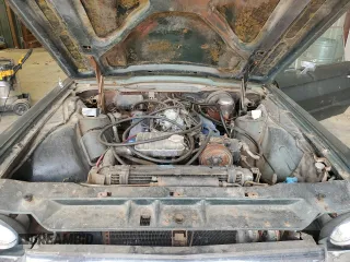 1965 Ford Thunderbird с VIN 5Y87Z145008, выставлен на аукционе Copart как лот 51123095 с пробегом 898 350 миль миль и Списание • Salvage title. История ставок и продаж доступна на DreamBid. Изображение 11.
