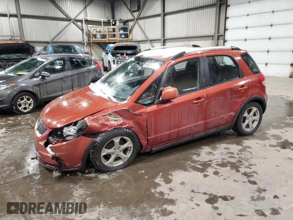 2007 Suzuki SX4 with VIN JS2YB415975101202, listed as a Copart auction lot 88231965 with 135,268 mi miles and Salvage Title. Bid and sale history available at DreamBid. Image 1.