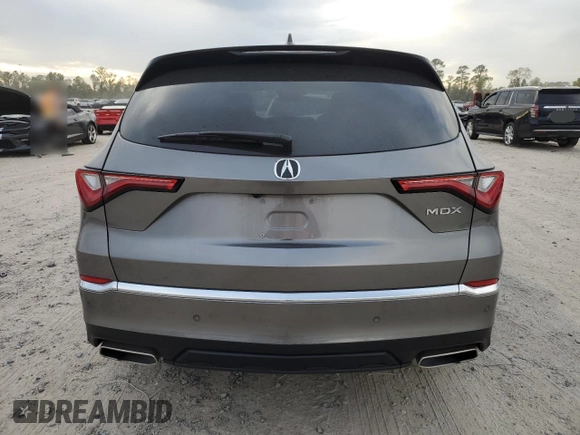 2023 Acura MDX w/Technology Package with VIN 5J8YD9H4XPL004490, listed as a Copart auction lot 83584684 with 25,283 mi miles and Salvage Title. Bid and sale history available at carsss.com. Image 6.