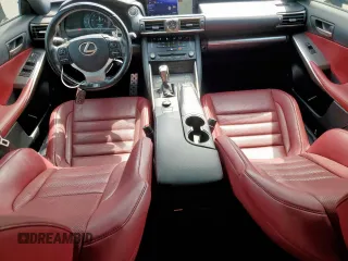 2017 Lexus IS with VIN JTHBA1D27H5041648, listed as a Copart auction lot 50525555 with 86,238 mi miles and Salvage Title. Bid and sale history available at carsss.com. Image 8.