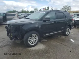 2018 Ford Explorer XLT z VIN 1FM5K8D86JGB52545, wystawiony jako Copart lot #55337255 z przebiegiem 122 344 mil mil oraz Szkoda całkowita • Salvage title. Historia ofert i sprzedaży dostępna na DreamBid. Obrazek 1.