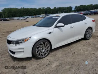 2016 Kia Optima LX with VIN 5XXGT4L32GG052631, listed as a Copart auction lot 61640675 with 133,211 mi miles and Clean title. Bid and sale history available at DreamBid. Image 1.