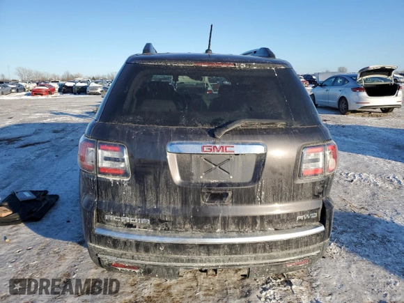 2015 GMC Acadia SLT with VIN 1GKKVRKD5FJ345840, listed as a Copart auction lot 45683865 with Not Provided miles and Salvage Title. Bid and sale history available at carsss.com. Image 6.