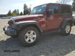 2010 Jeep Wrangler Sport with VIN 1J4AA2D11AL126197, listed as a Copart auction lot 53701635 with 141,483 mi miles and Salvage Title. Bid and sale history available at carsss.com. Image 1.