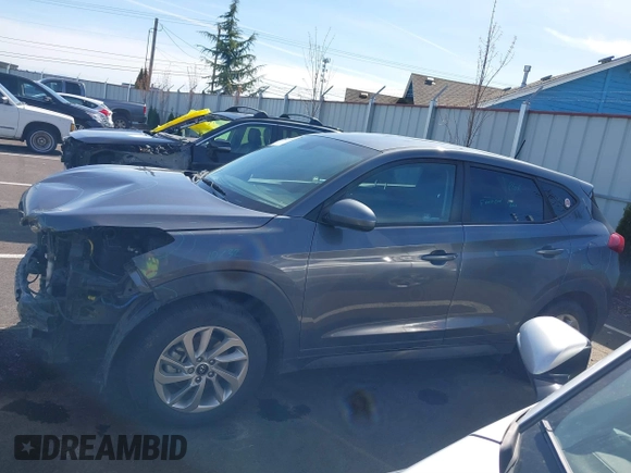 2017 Hyundai Tucson SE with VIN KM8J23A41HU535520, listed as a IAAI auction lot 41858164 with 85,200 mi miles and . Bid and sale history available at DreamBid. Image 15.