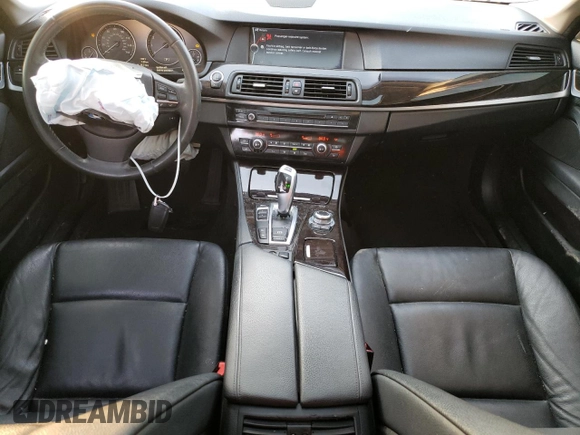 2012 BMW 5 Series 528i xDrive with VIN WBAXH5C57CDW03887, listed as a Copart auction lot 48521185 with 163,524 mi miles and Salvage Title. Bid and sale history available at carsss.com. Image 8.