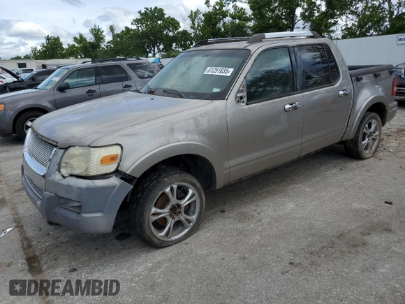 2008 Ford Explorer Sport Trac Limited with VIN 1FMEU33E68UA23141, listed as a Copart auction lot 61251835 with Not provided miles and Clean title. Bid and sale history available at DreamBid. Image 1.