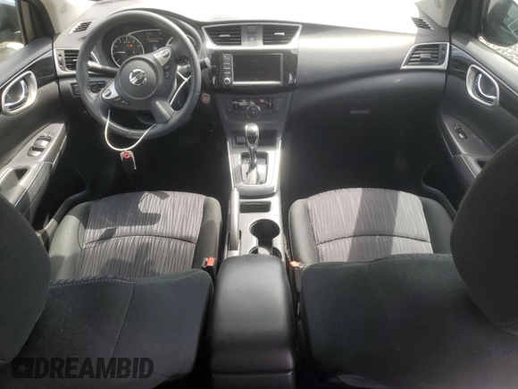 2019 Nissan Sentra SV with VIN 3N1AB7AP7KY365886, listed as a Copart auction lot 53853435 with 49,454 mi miles and Salvage Title. Bid and sale history available at carsss.com. Image 8.