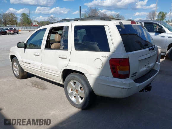 2001 Jeep Grand Cherokee Limited with VIN 1J4GW58NX1C545871, listed as a IAAI auction lot 42009766 with 191,570 mi miles and . Bid and sale history available at DreamBid. Image 3.