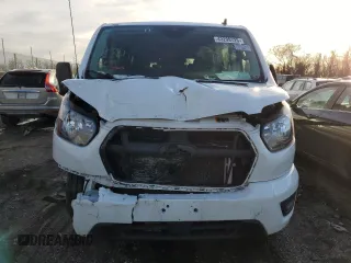 2023 Ford Transit Passenger XL with VIN 1FBAX2YG6PKA93719, listed as a Copart auction lot 43209725 with 47,459 mi miles and Non Repairable. Bid and sale history available at carsss.com. Image 5.