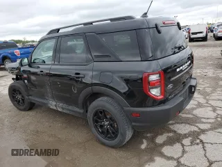 2023 Ford Bronco Sport Big Bend with VIN 3FMCR9B61PRE24981, listed as a Copart auction lot 56295195 with 28,071 mi miles and Salvage title. Bid and sale history available at DreamBid. Image 2.