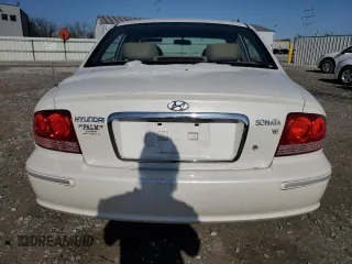2003 Hyundai Sonata GLS with VIN KMHWF35H53A848507, listed as a Copart auction lot 51695225 with 106,863 mi miles and Salvage Title. Bid and sale history available at carsss.com. Image 6.