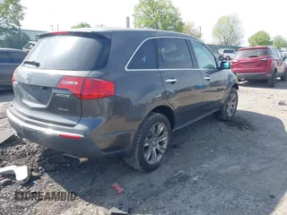 2010 Acura MDX Advance with VIN 2HNYD2H51AH520508, listed as a IAAI auction lot 42124561 with 191,970 mi miles and . Bid and sale history available at DreamBid. Image 4.