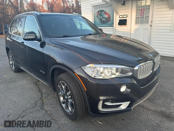 2018 BMW X5 xDrive35i with VIN 5UXKR0C57J0X83615, listed as a Copart auction lot 83307484 with 174,911 mi miles and Clean Title. Bid and sale history available at carsss.com. Image 4.
