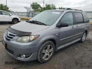 2005 Mazda MPV LX z VIN JM3LW28J550552600, wystawiony jako Copart lot #57882775 z przebiegiem 211 203 mil mil oraz Tytuł czysty. Historia ofert i sprzedaży dostępna na DreamBid. Obrazek 1.