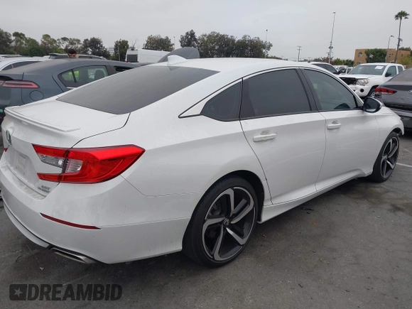 2020 Honda Accord Sport with VIN 1HGCV2F32LA027650, listed as a IAAI auction lot 42723709 with 48,289 mi miles and . Bid and sale history available at DreamBid. Image 4.