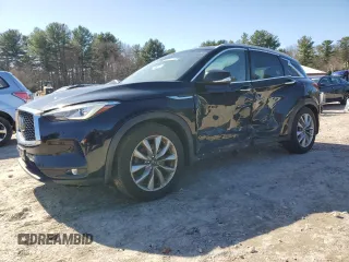 2019 Infiniti QX50 Luxe z VIN 3PCAJ5M39KF138806, wystawiony jako Copart lot #50067945 z przebiegiem 93 590 mil mil oraz Szkoda całkowita • Salvage title. Historia ofert i sprzedaży dostępna na DreamBid. Obrazek 1.