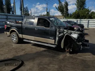 2012 Ford F-150 XL with VIN 1FTFW1ET4CFA81653, listed as a Copart auction lot 44022195 with Not provided miles and Salvage title. Bid and sale history available at DreamBid. Image 4.