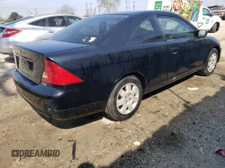 2002 Honda Civic EX with VIN 1HGEM22932L098882, listed as a Copart auction lot 53917055 with 194,523 mi miles and Clean Title. Bid and sale history available at carsss.com. Image 3.