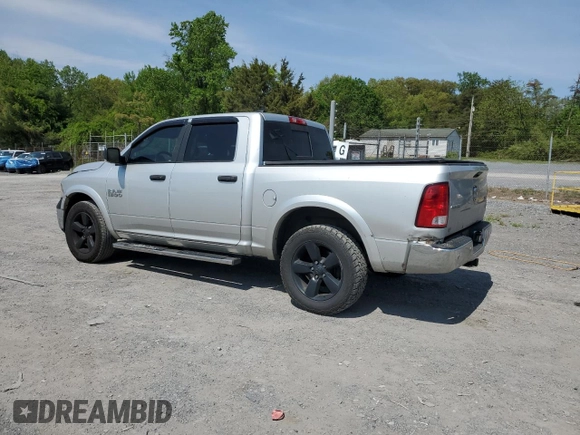 2015 Ram 1500 Big Horn with VIN 1C6RR7LG1FS633304, listed as a Copart auction lot 55439085 with 105,269 mi miles and Clean title. Bid and sale history available at DreamBid. Image 2.
