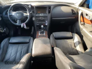 2012 Infiniti FX with VIN JN8BS1MW1CM180100, listed as a Copart auction lot 69477644 with 58,157 mi miles and Salvage Title. Bid and sale history available at DreamBid. Image 8.