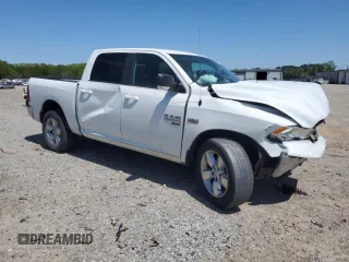 2019 Ram 1500 Big Horn with VIN 1C6RR7LT2KS570012, listed as a Copart auction lot 52257055 with 62,526 mi miles and Salvage title. Bid and sale history available at DreamBid. Image 4.