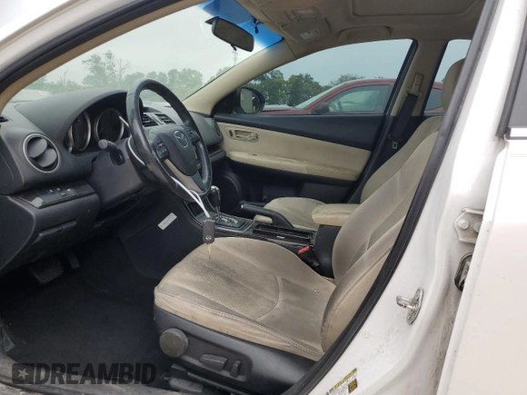 2012 Mazda 6 i Touring Plus with VIN 1YVHZ8EH0C5M17125, listed as a Copart auction lot 87085434 with 118,996 mi miles and Salvage Title. Bid and sale history available at carsss.com. Image 7.