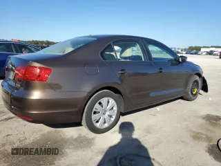2012 Volkswagen Jetta Sedan SE w/Convenience & Sunroof with VIN 3VWDX7AJ4CM401191, listed as a Copart auction lot 43960555 with 89,253 mi miles and Salvage Title. Bid and sale history available at carsss.com. Image 3.